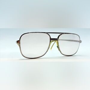 Vintage Adensco Gunmetal Pilot Sunglasses Frames Only